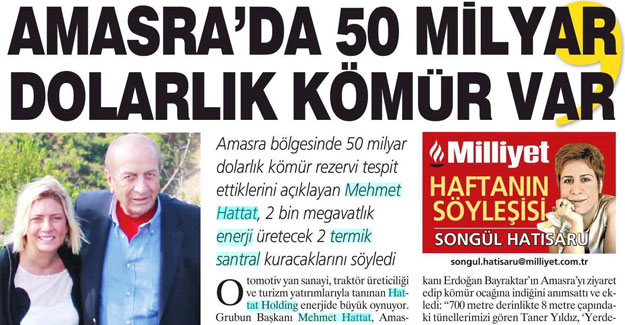Amasra'da 50 Milyar Dolarlık Kömür Var
